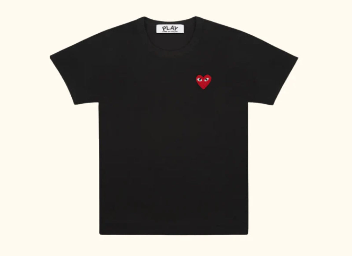 Camiseta "Play Basic" CDG Black