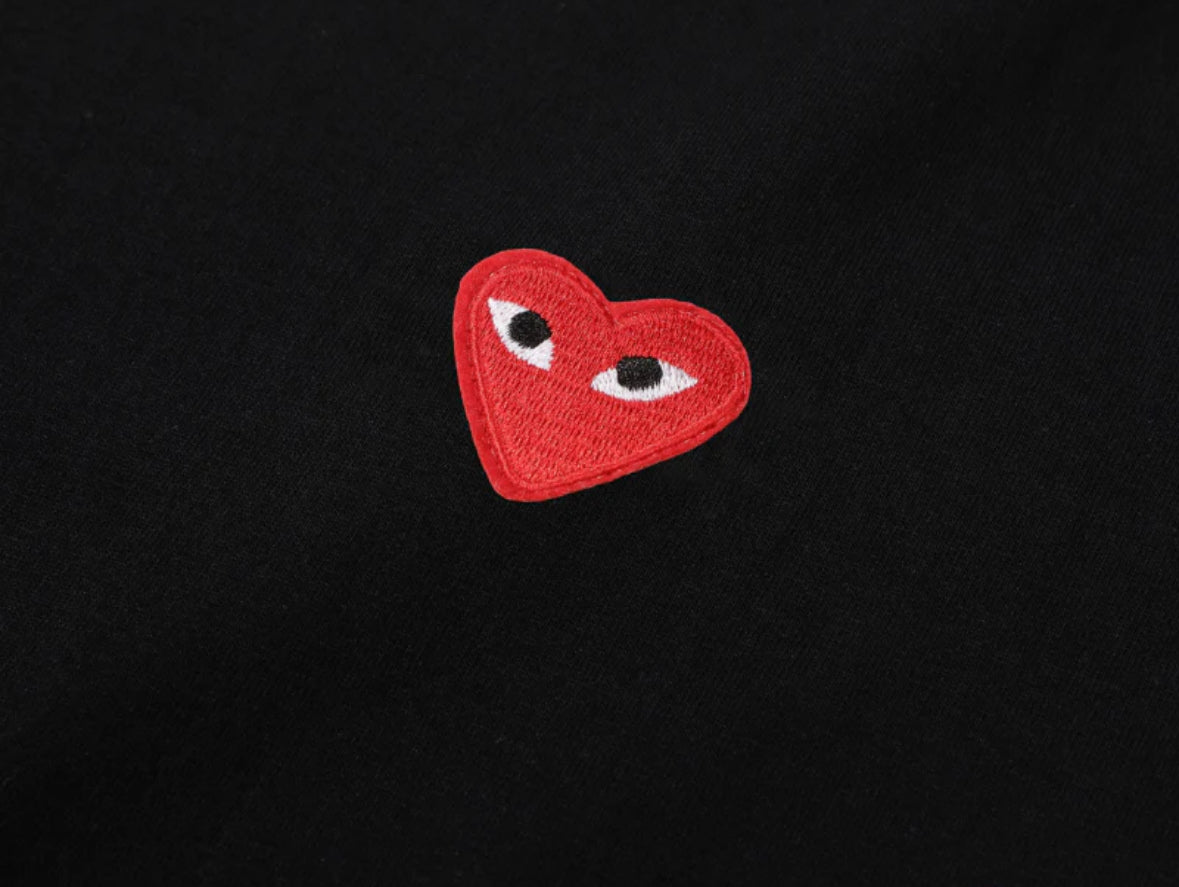 Camiseta "Play Basic" CDG Black