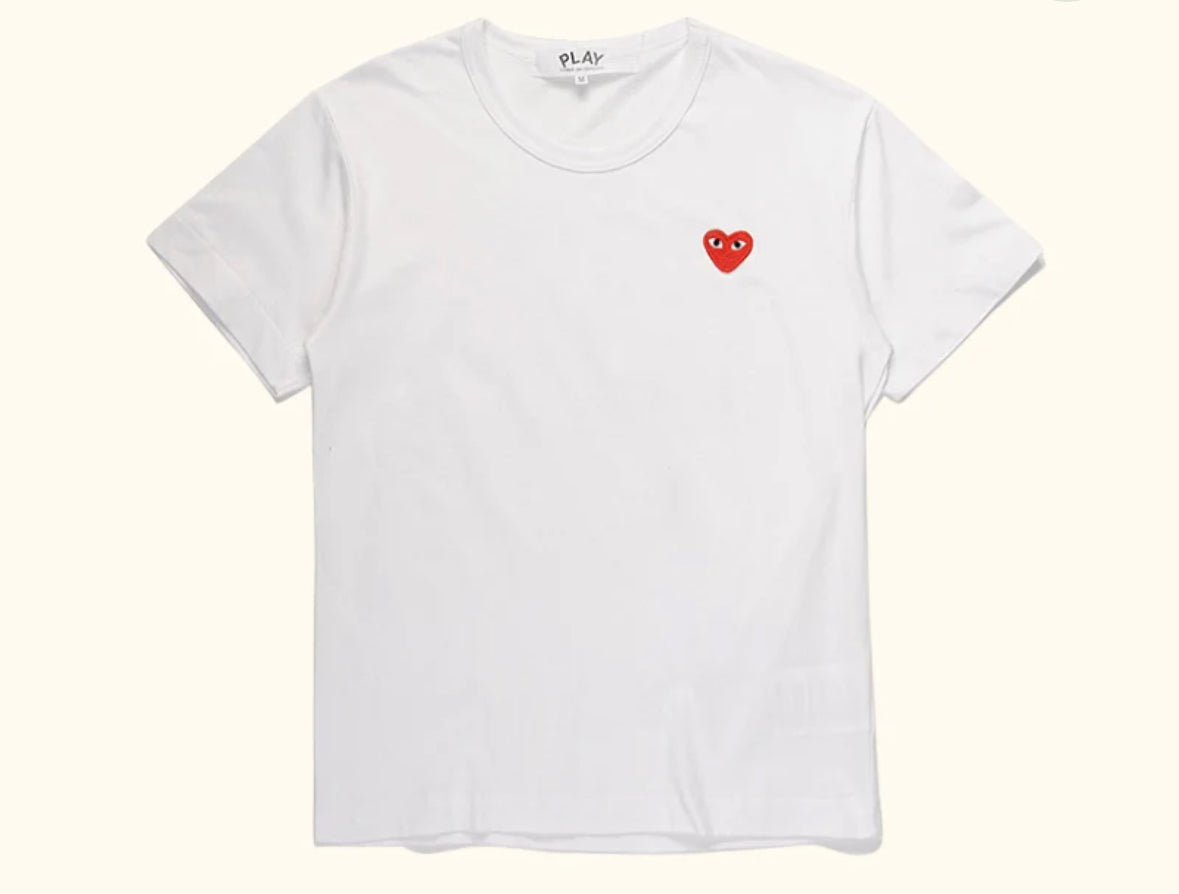 Camiseta "Play Basic" CDG White